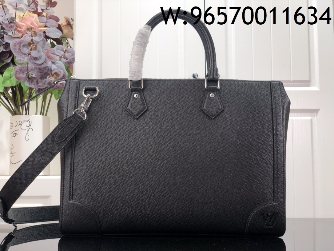 [88factory] 루이비통 슬림 브리프케이스 블랙 40*29*4cm M30810