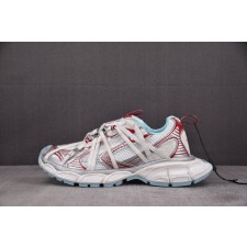 [XA]발렌시아가 3XL 익스트림 레이스 B 끈 스트랩 메탈 버클 레드 화이트 블루