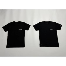 [꼬셀러] Chrome Hearts 크롬 하츠 블랙 롤스크롤 3D 입체 프린트 코튼 반팔티
