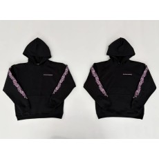 [사탄셀러] Chrome Hearts 크롬하츠 Mattyboy 핑크 프린트 후드티