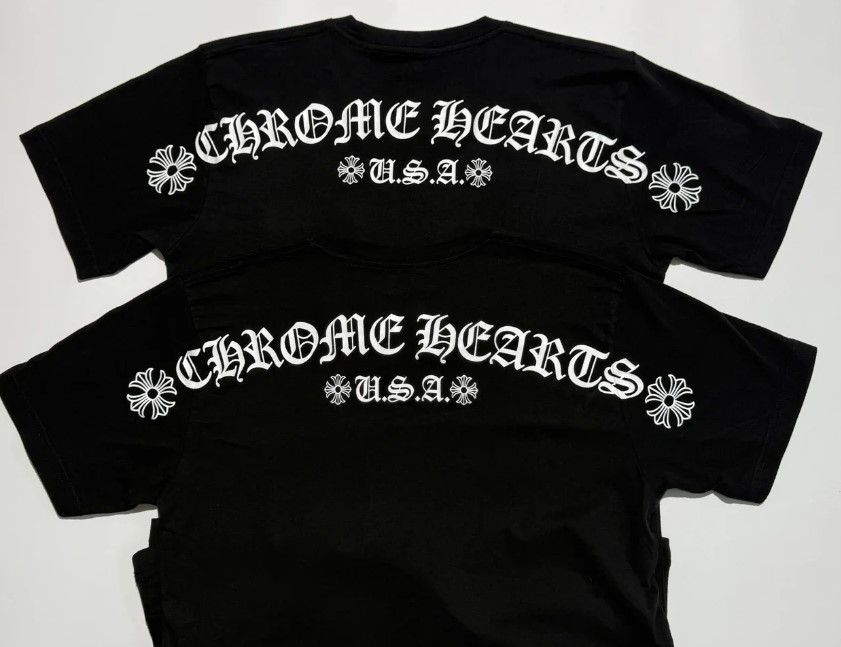 [꼬부기] Chrome Hearts 크롬하츠 반문 나염 오버숄더 반팔 티셔츠