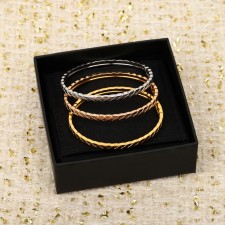 Chanel 샤넬 코코 크러쉬 퀼팅 뱅글 브레이슬릿 3컬러