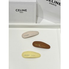 Celine 셀린느 트리옹프 헤어클립 송아지가죽