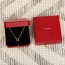 Cartier 까르띠에 LOVE 더블 링 체인 목걸이