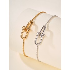 Tiffany & Co. 티파니 HardWear 링크 체인 브레이슬릿 (골드/실버)