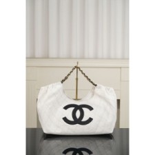 (팬더샵) 샤넬 코코 비치 스몰 깜봉 쇼핑백 (2color)