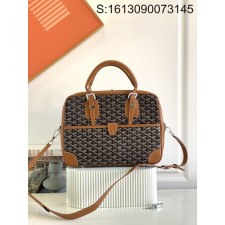[리미티드] 고야드 암바사드 도큐먼트 케이스 탄 브라운 35*25*7cm
