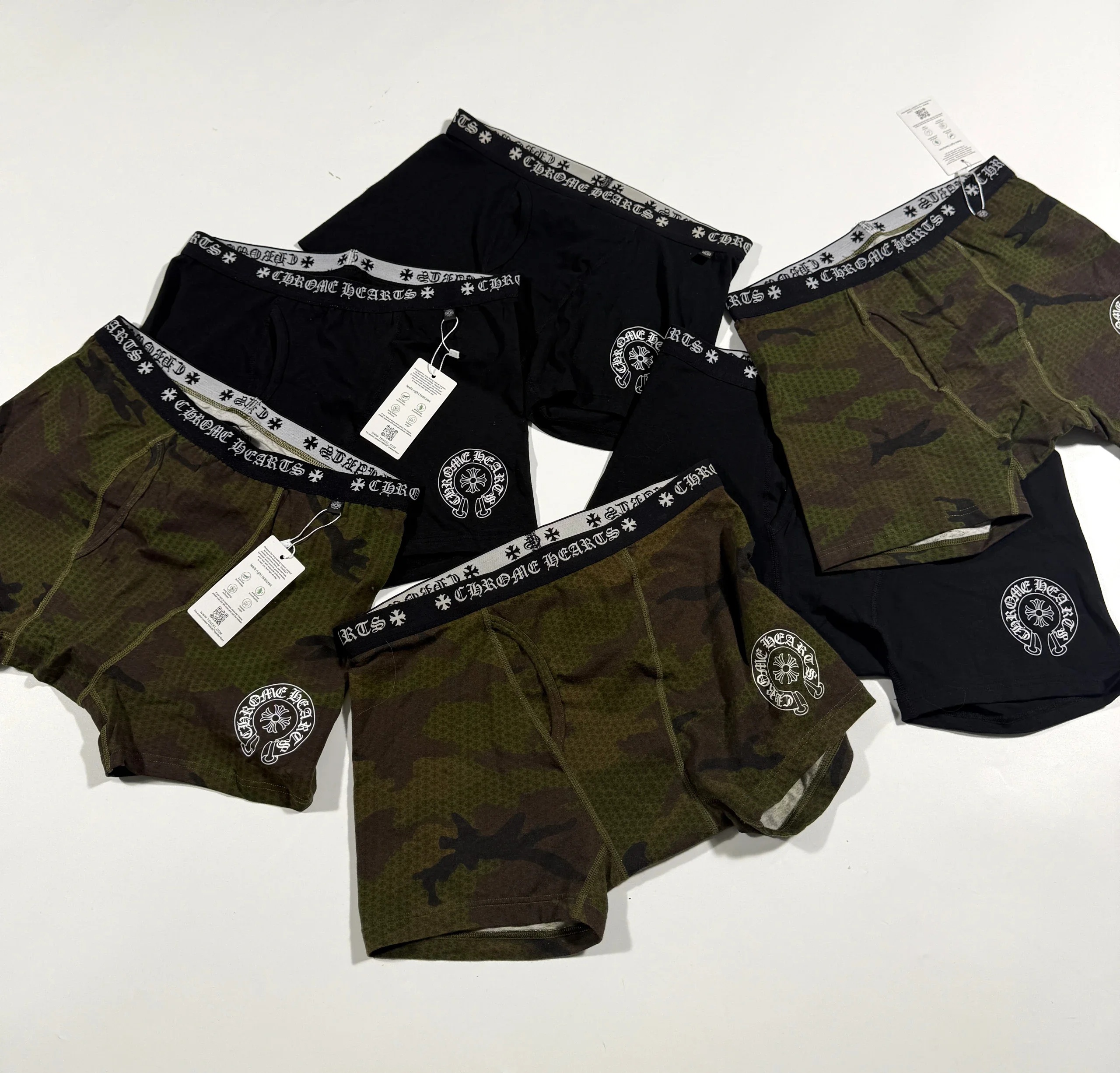 [꼬부기셀러] Chrome Hearts 크롬하츠 면 트렁크 100% 면 라이오셀 밴딩 26SS